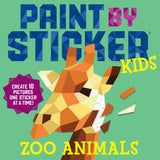 Paint by Sticker Kids: Zoo Animals: Create 10 Pictures One Sticker at a Time!