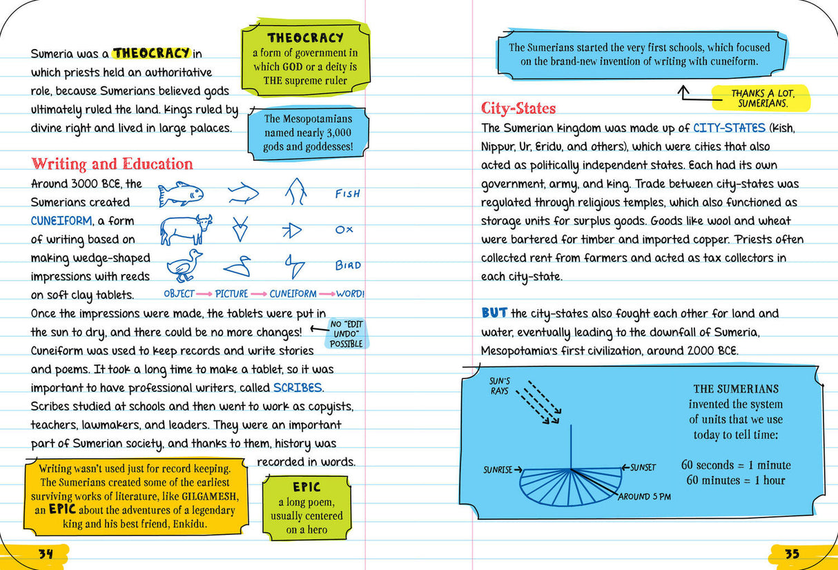 Everything You Need to Ace World History in One Big Fat Notebook, 2nd  Edition: The Complete Middle School Study Guide