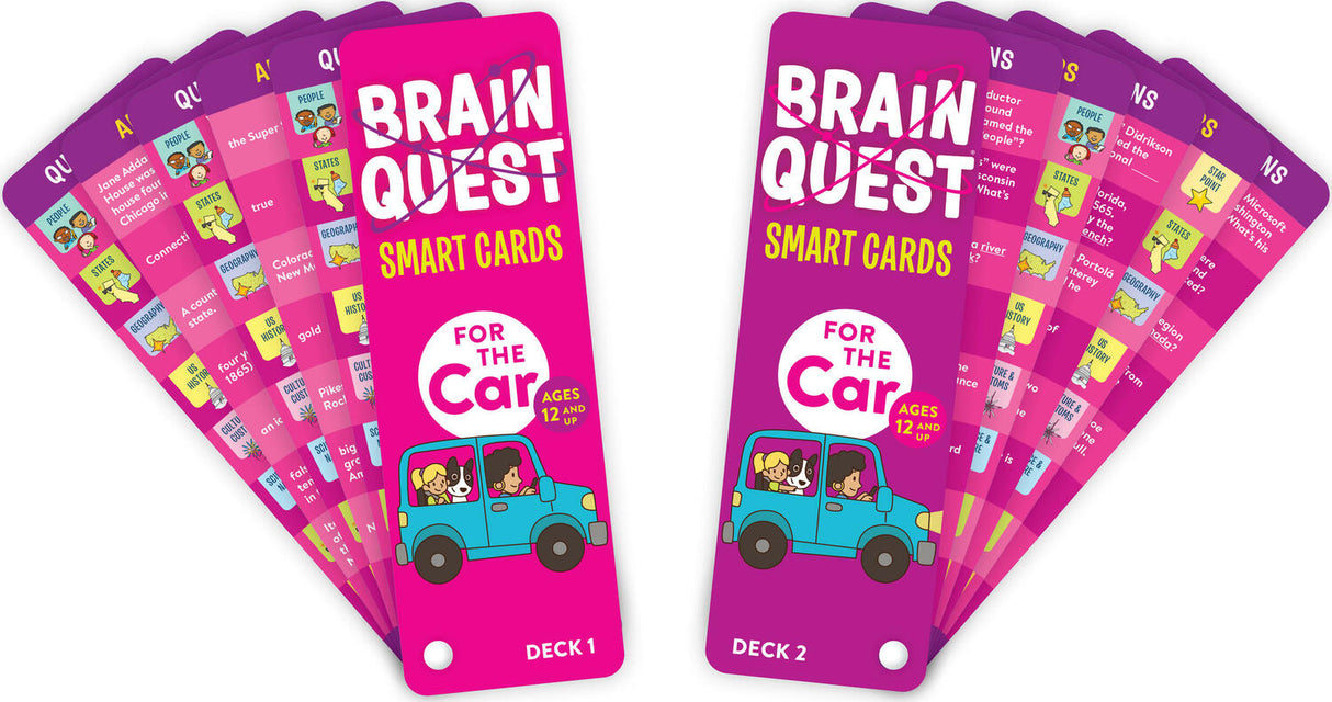 Brain Quest For the Car Smart Cards Revised 5th Edition