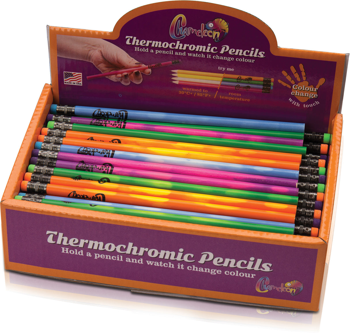 Thermochromatic Pencils