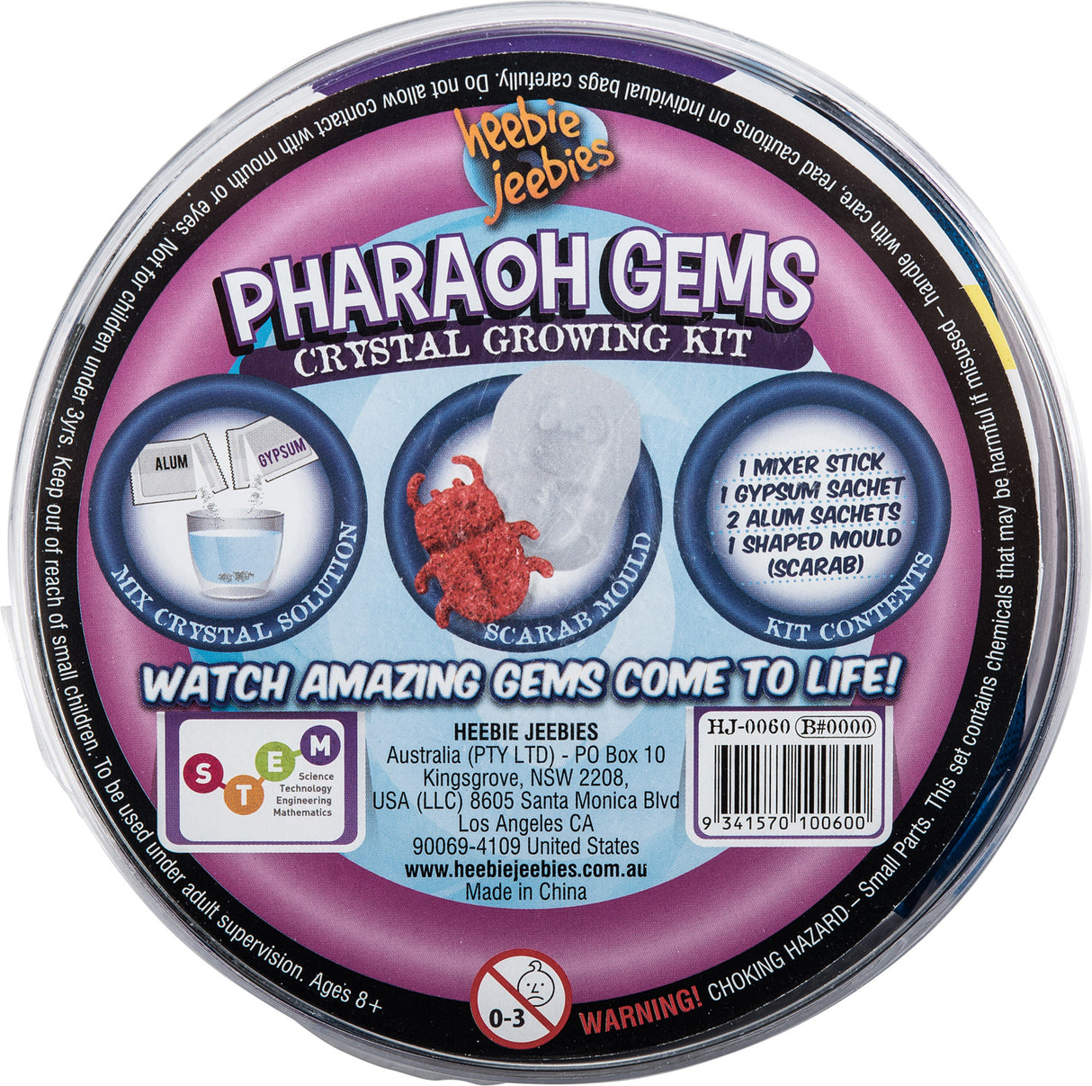 Pharos Gems & Dino Jewels - Crystal growing kit