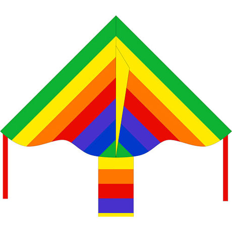 Eco: Simple Flyer Rainbow 85cm 33"