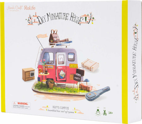 DIY Dollhouse Miniature Kit - Happy Camper