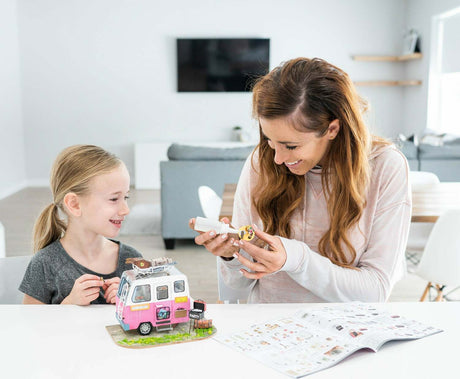 DIY Dollhouse Miniature Kit - Happy Camper