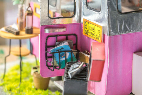 DIY Dollhouse Miniature Kit - Happy Camper