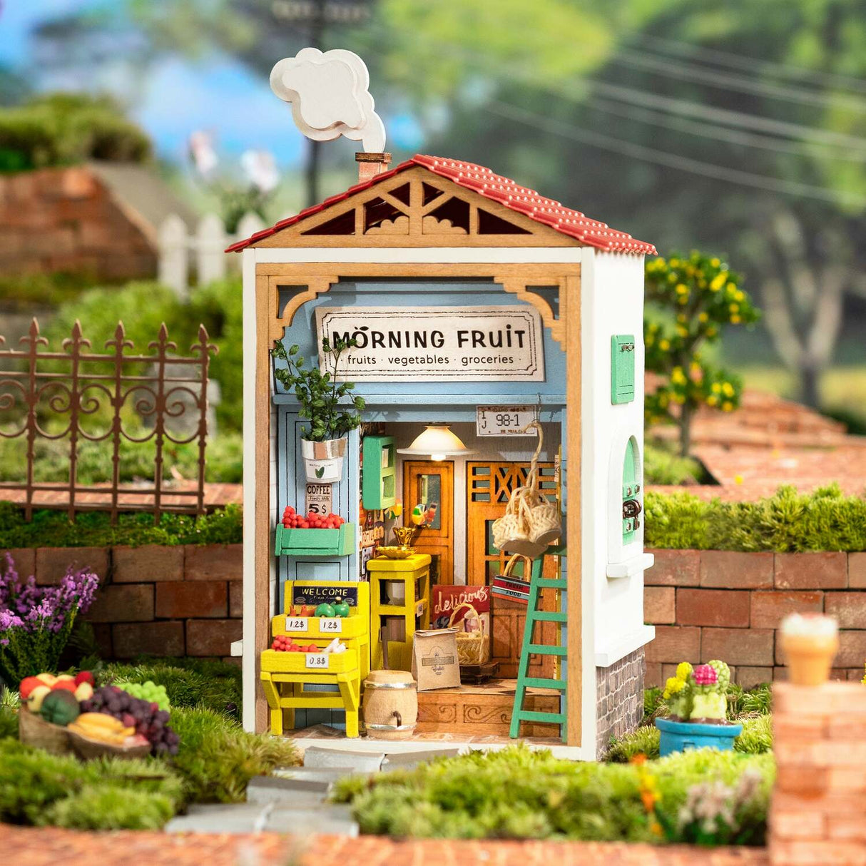 DIY Miniature House Kit - Morning Fruit Store