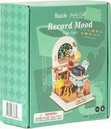 DIY Miniature House Kit - Record Mood (Study)