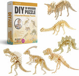 3D Classic Wooden Puzzle Bundle - Dinosaurs