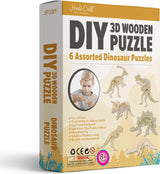 3D Classic Wooden Puzzle Bundle - Dinosaurs