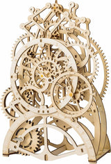 3D Mechanical Wooden Puzzle - Pendulum Clock