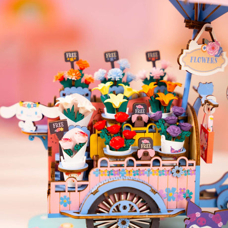 Hello Kitty® and Friends Flower Cart