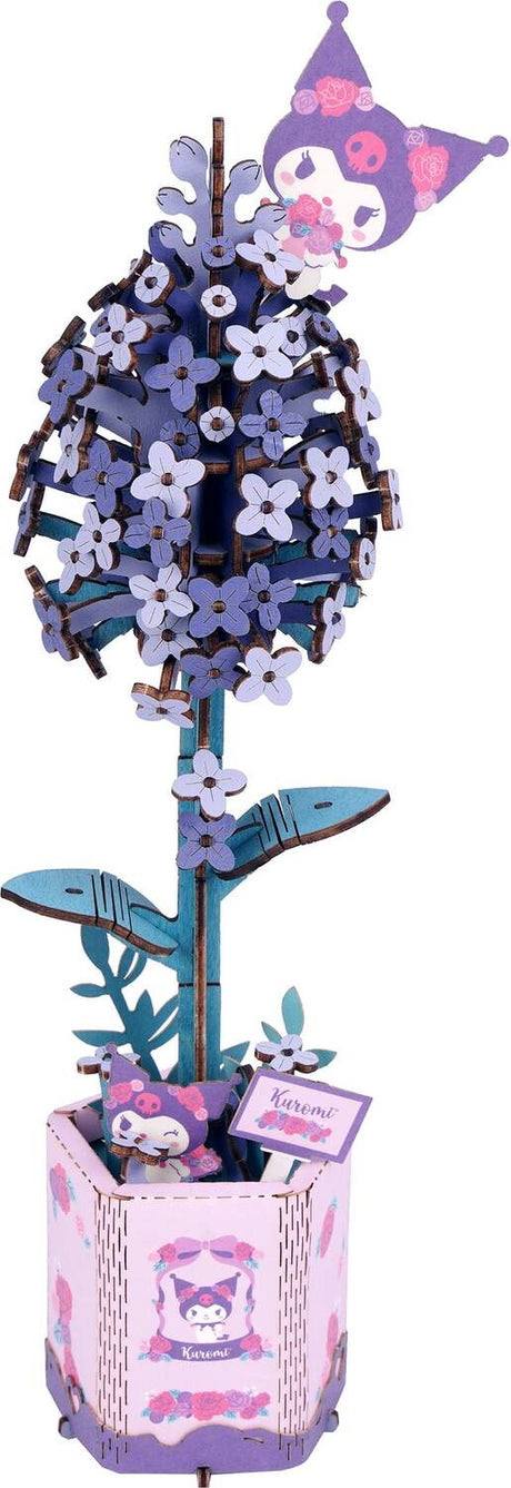 Hello Kitty® and Friends Flower Puzzle: Lilac Kuromi