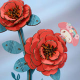 Hello Kitty® and Friends Flower Puzzle: Melody Red Camellia