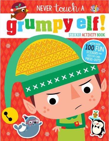 Never Touch a Grumpy Elf Sticker Activity