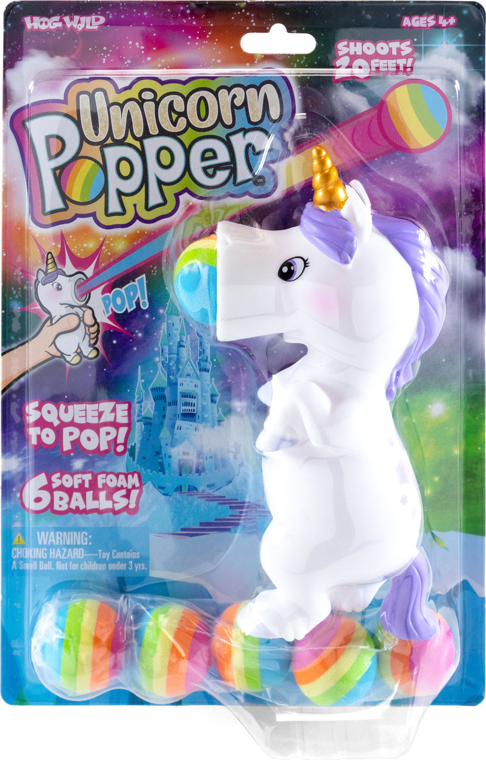 Unicorn Popper - White