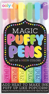 Magic Puffy Pens