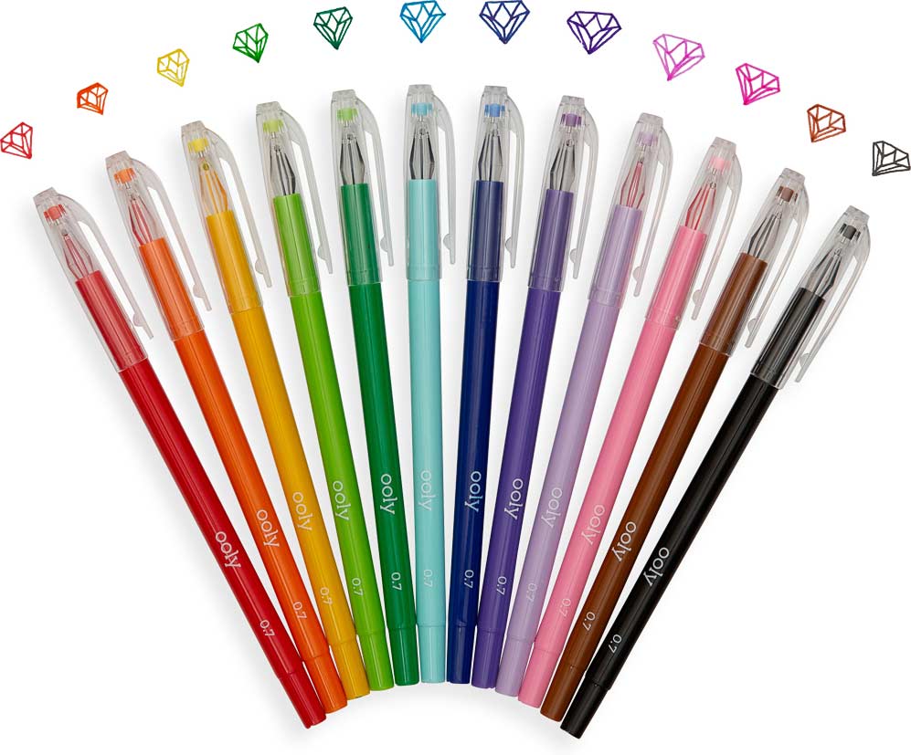 Petite Point Gel Pens - Set of 12