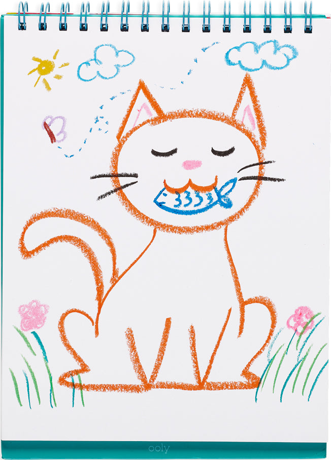 Cat Parade Twist-Up Watercolor Gel Crayons - Set of 12