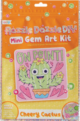 Razzle Dazzle D.I.Y. Mini Gem Art Kit: Cheery Cactus