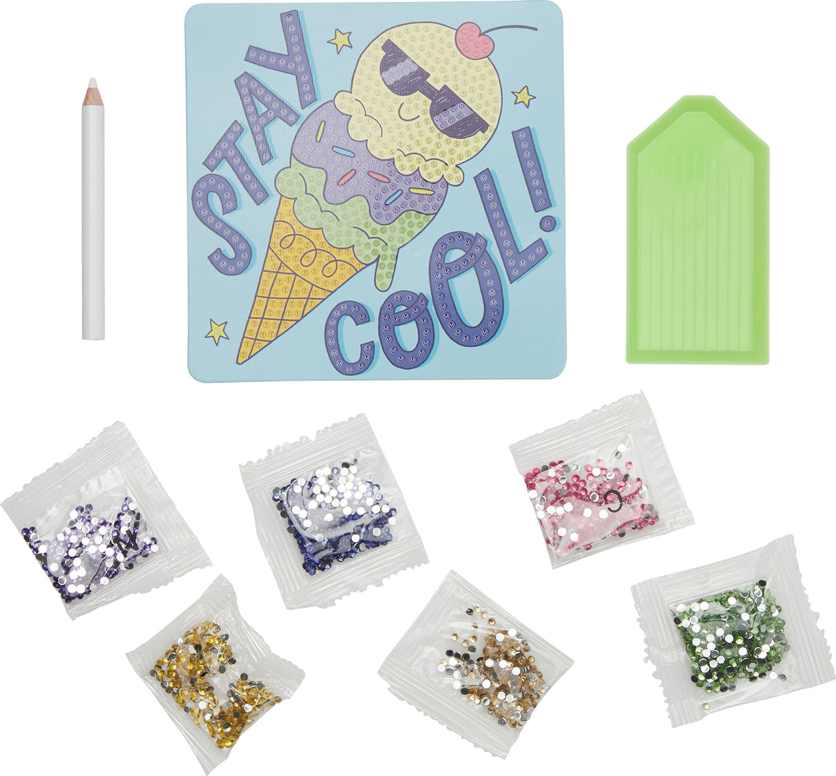 Razzle Dazzle D.I.Y. Mini Gem Art Kit: Cool Cream