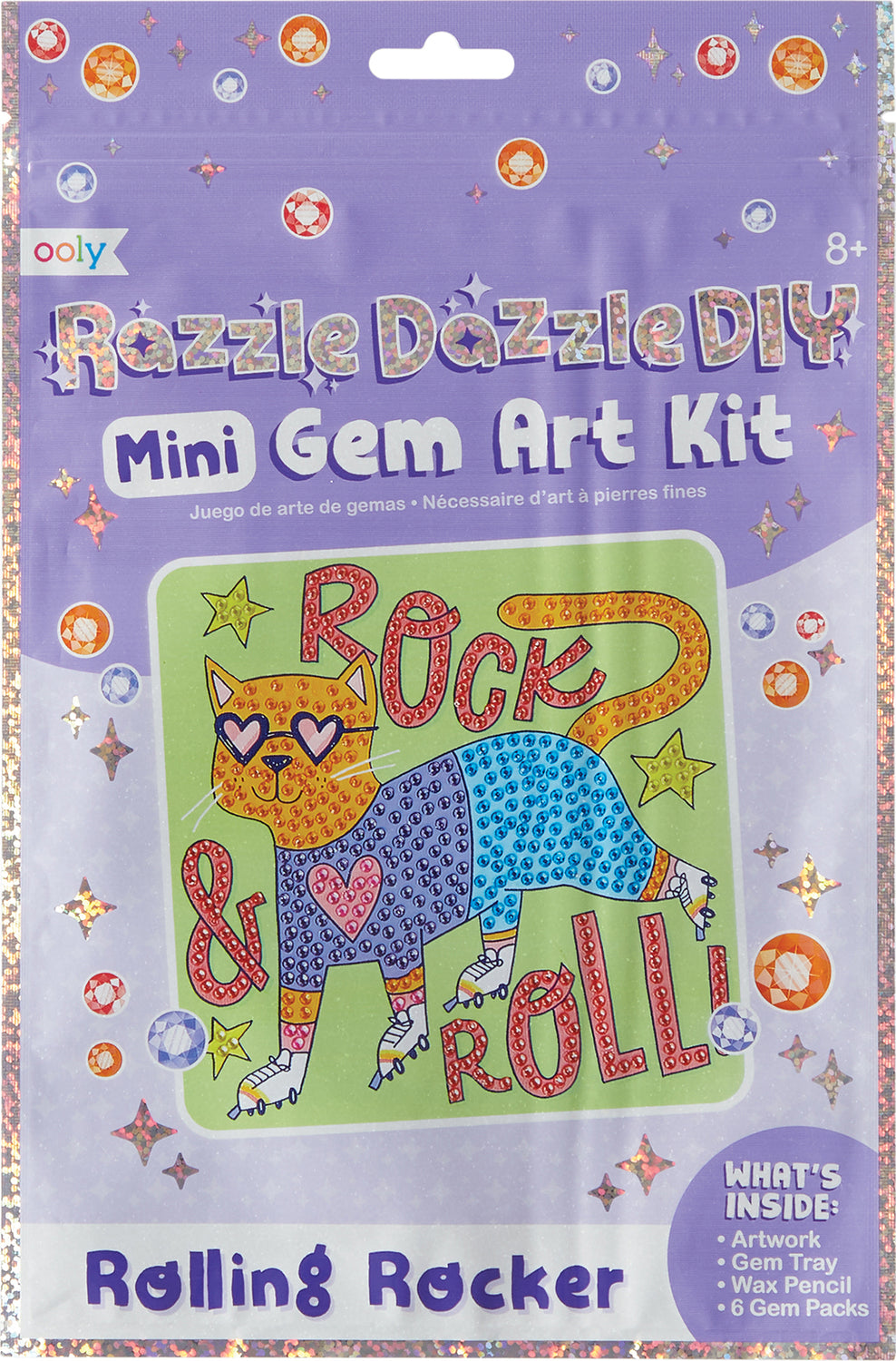 Razzle Dazzle D.I.Y. Mini Gem Art Kit: Rolling Rocker