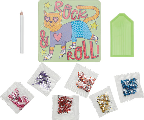 Razzle Dazzle D.I.Y. Mini Gem Art Kit: Rolling Rocker