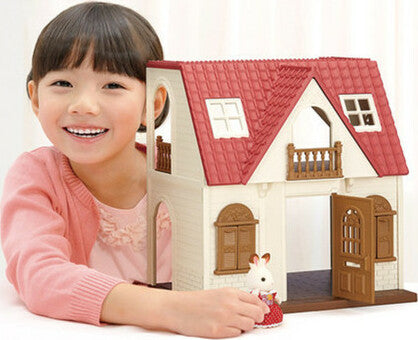 Calico Critters Red Roof Cozy Cottage Starter Home