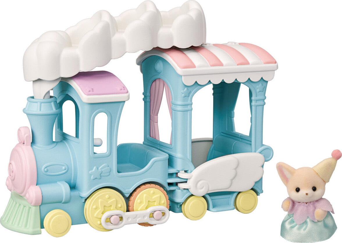 Calico Critters Floating Cloud Rainbow Train