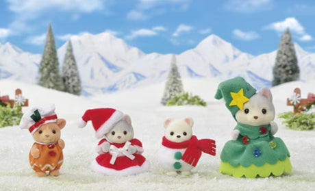 Calico Critters Happy Christmas Friends