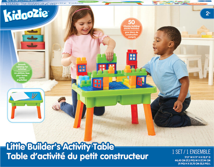 Building Table Activity Little Builder's Activity Table – School Crossing