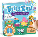 Ditty Bird | Music to Dance to | Interactive Musical Sound Book for toddlers 1- 3 | Early learning toy with music for baby