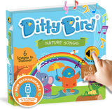 Ditty Bird | Nature Songs Interactive Sound Book for toddlers 1- 3 | Musical books for 1 year old | I  can sing a Rainbow song for babies