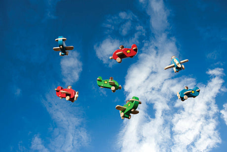 Little Wooden Planes (assorted colors)