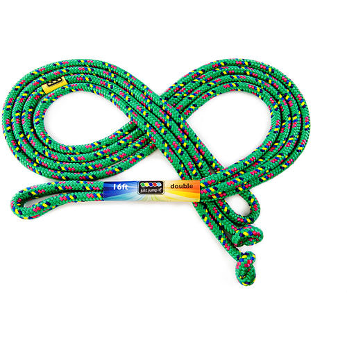 16' Green Confetti Jump Rope