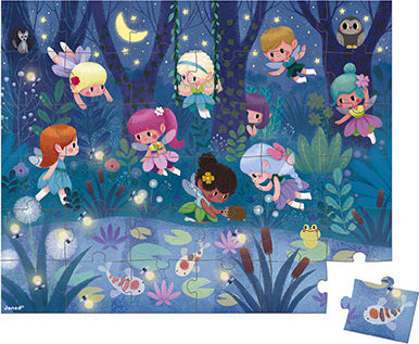 Puzzle Fairies And Waterlilies - 36 Pcs