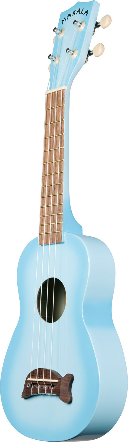 Kala Ukulele - Light Blue Burst Soprano Dolphin