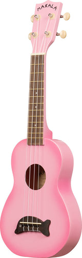 Kala Ukulele - Pink Burst Soprano Dolphin