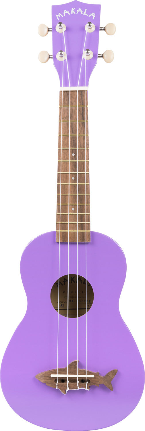 Kala Ukulele - Sea Urchin Purple Soprano Shark