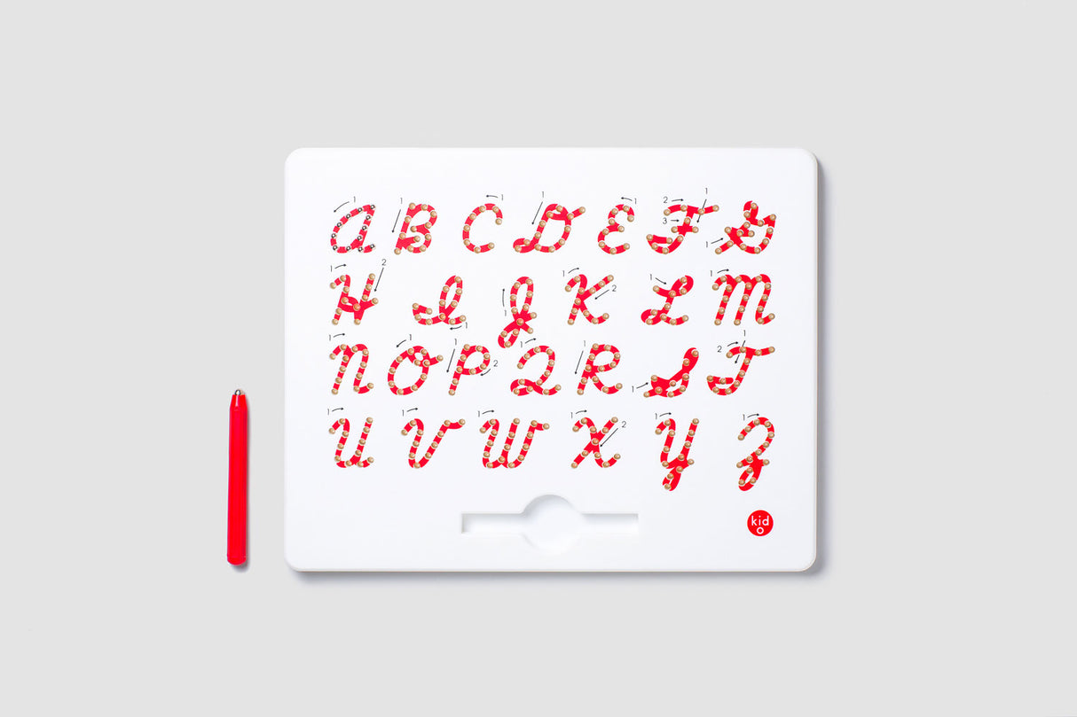 Cursive Upper Case Magnatab