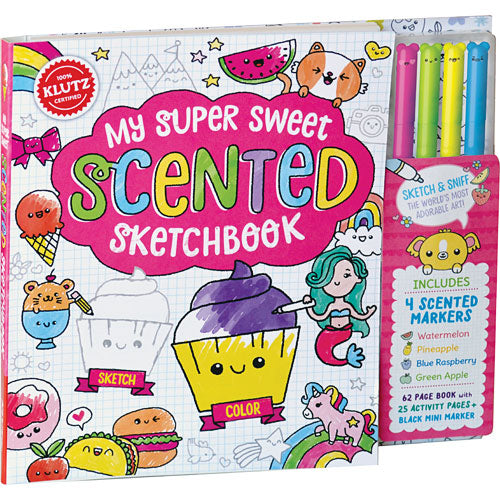 My Super Sweet Scented Sketchbook