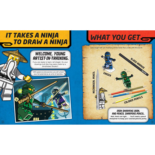 Lego Ninjago How To Draw Ninja, Villains, and More!