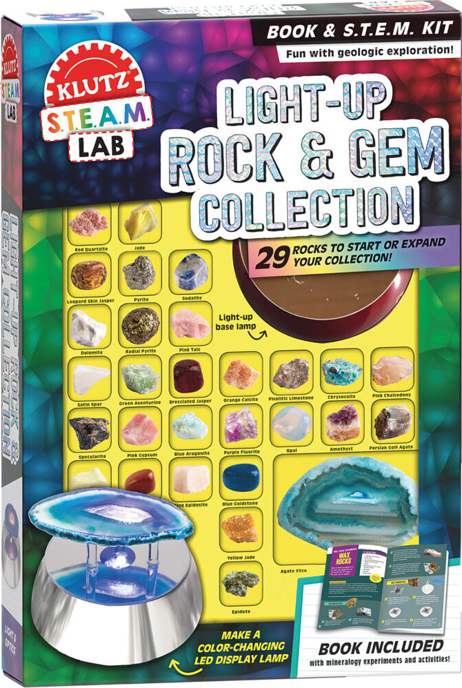 Light Up Rocks and Gems Collection