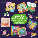 Make Your Own Glow-in-the-Dark Puffy Stickers