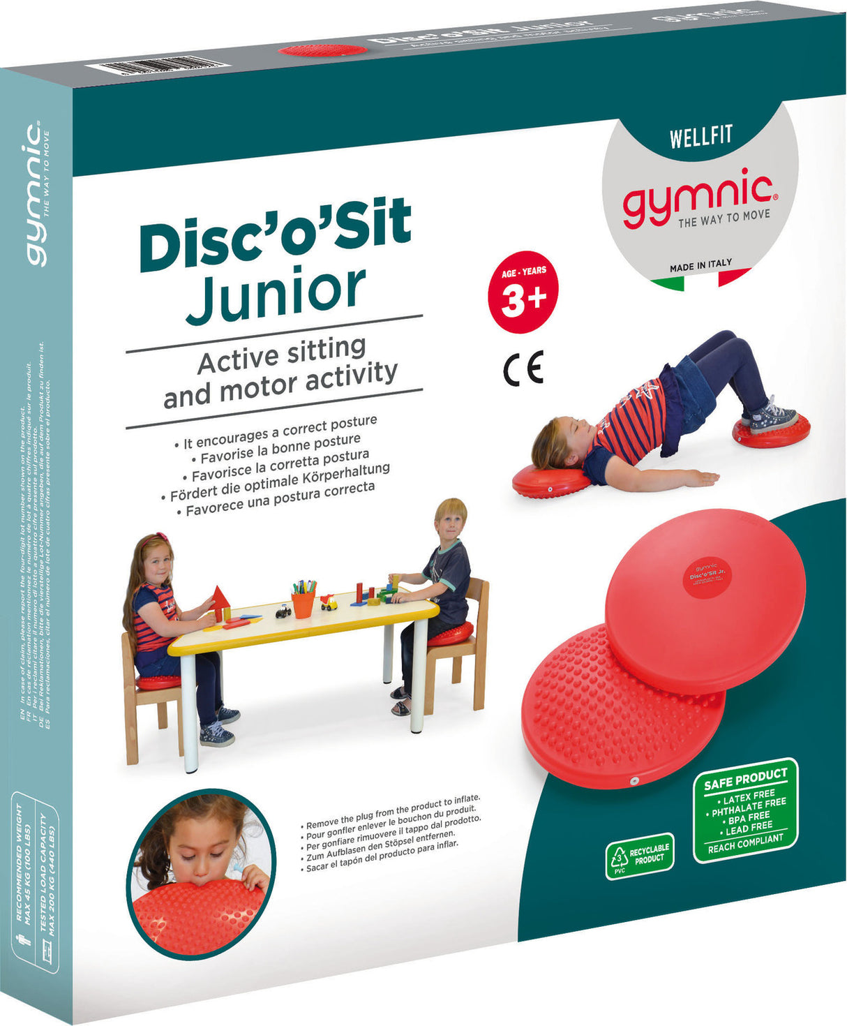 Gymnic Disc'o' Sit Jr. Air Cushion