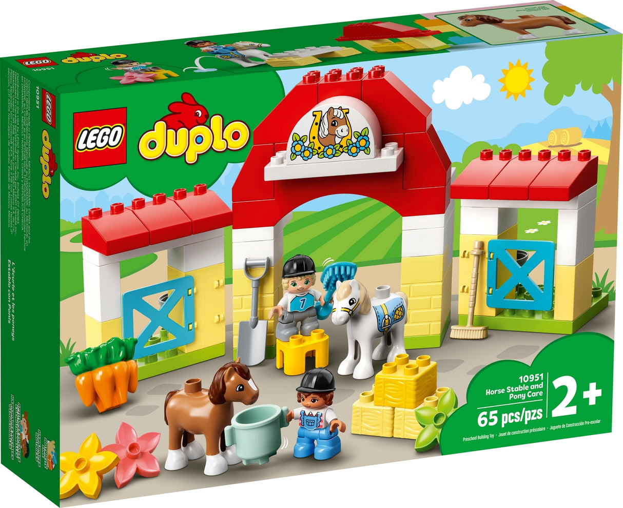 LEGO® DUPLO® Horse Stable and Pony Care