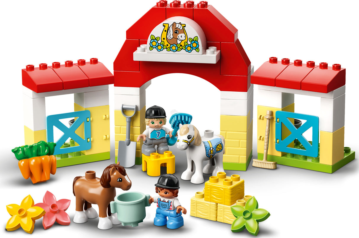 LEGO® DUPLO® Horse Stable and Pony Care