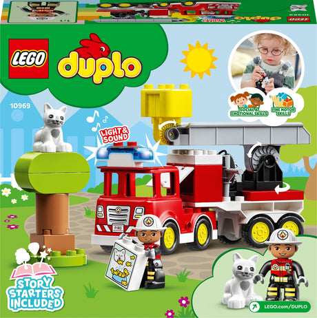 LEGO® DUPLO® Town Fire Engine, Toddlers Toy