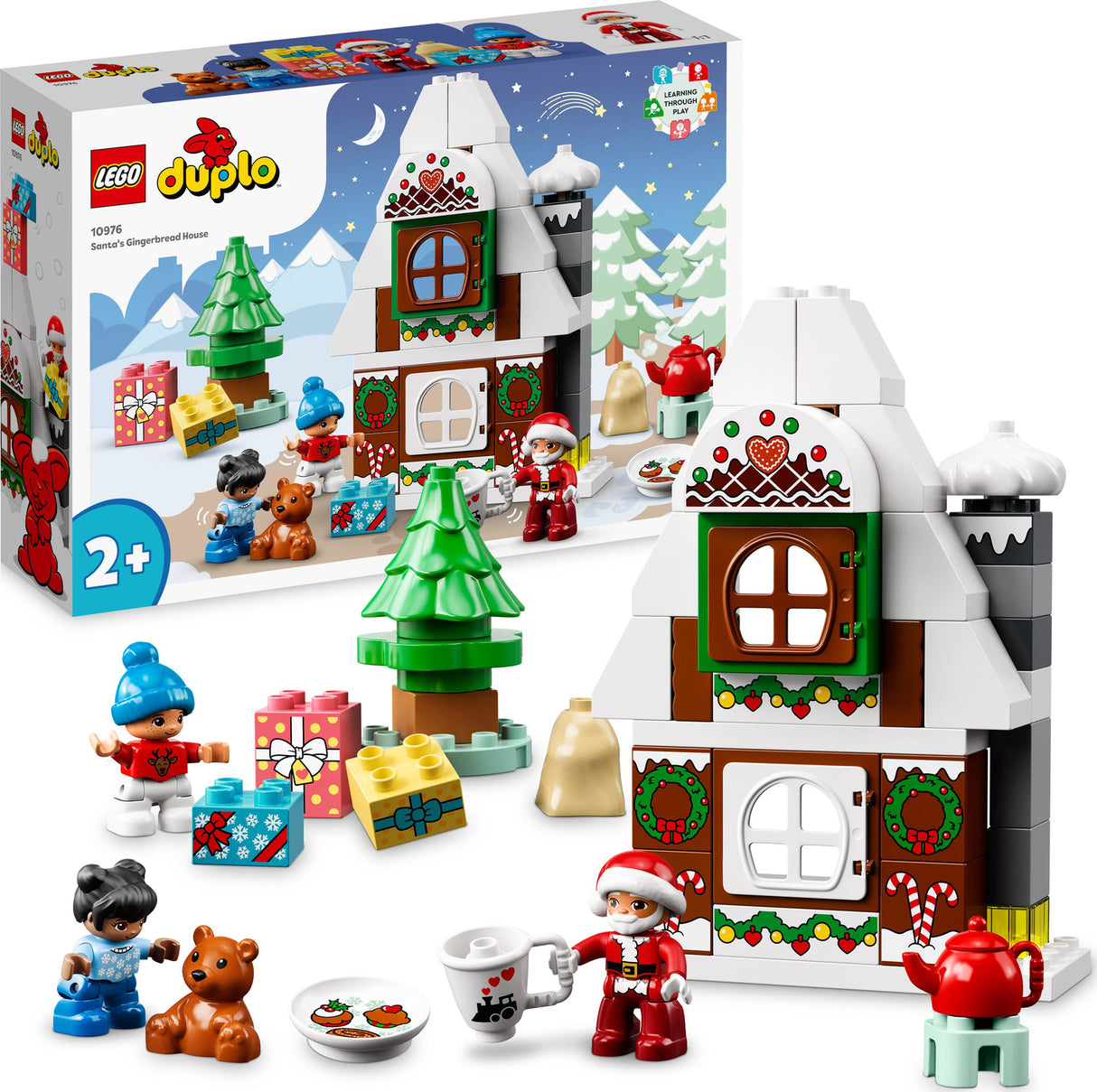 LEGO® DUPLO® Santa's Gingerbread House Set