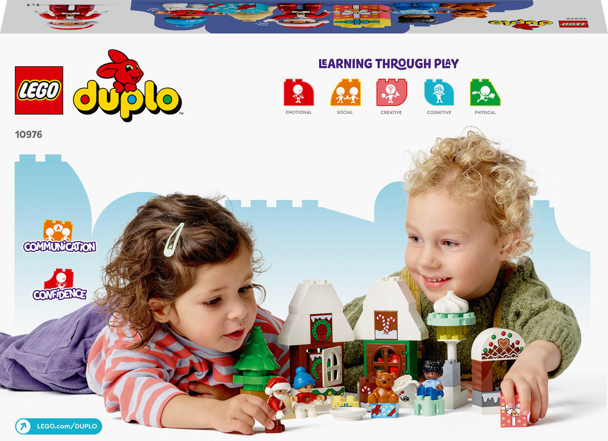 LEGO® DUPLO® Santa's Gingerbread House Set