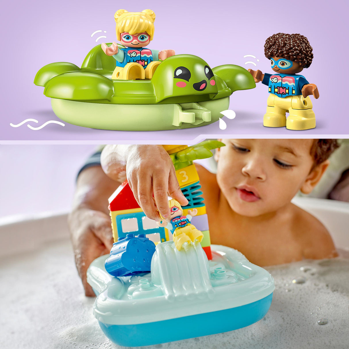 LEGO DUPLO Water Park Bath Toys for Toddlers